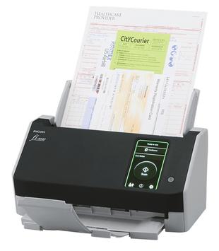 RICOH fi 8040 - dokumentskanner - stasjonær - Gigabit LAN, USB 3.2 Gen 1 (PA03836-B001)