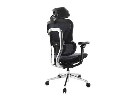 EQUIP Ergonomischer BÃ¼rostuhl mit Kopf und ArmstÃ¼tzen  bl-sw lite Retail (651052)