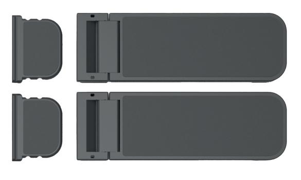 CONTOUR DESIGN CONTOUR Keyboard Risers Red (A145)