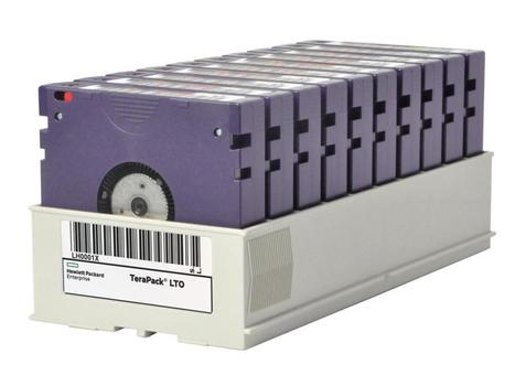 Hewlett Packard Enterprise LTO-8 ULTRIUM 30 TB RW TERAPACK 10 CUSTOM LABELED SUPL (Q2R70A)