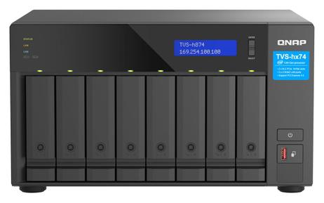 QNAP TVS-h874T Thunderbolt 4 NAS-server (TVS-H874T-I9-64G)