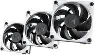 HYTE THICC FP12 Fan 3 Pack - Kabinet køler - 120mm - Hvid med sorte vinger - 47 dBA (FAN-HYTE-FP12-BW-3NP)