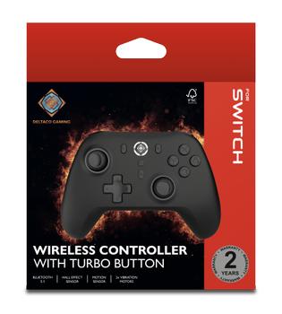DELTACO Wireless Switch Gamepad with Bluetooth 5.1 Connection (GAM-179)