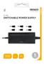 DELTACO Power supply 100-240 V, 5-15 V DC, 3 A max, 36 W, 6 tips