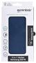 Essentials Samsung Galaxy S24 FE PU wallet, detachable, 3 cards, blue
