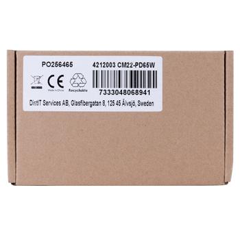 DELTACO USB-C 65 W laptop charger, bulk (CM22-PD65W)