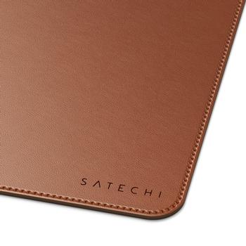 SATECHI Vegan-Leather Premium Desk Mat - Brown (ST-LPDMN)