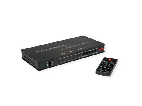 ROLINE HDMI 4x1 QUAD MULTI-VIEWER W/ (14.01.3596)