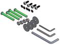 ERGONOMIC SOLUTIONS Fixing kit with Allen Keys