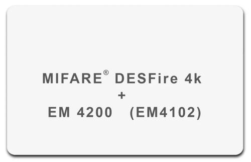 CAPTURE Plastkort - MIFARE® DESFire  (C96048)