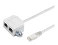 MICROCONNECT Cable splitter (Y-adapter)