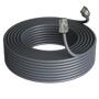 LinkIT Outdoor Patch S/FTP Cat6a 25m AWG26 | PUR | OD 6mm | Black (LI-C6ASFTP-OUT-025BK)