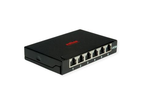 ROLINE 0.5U C6A Mini Patch Panel, 6x  (26.11.0299)