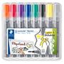 STAEDTLER Lumocolor Flipchart markere 2-5mm 8 farver