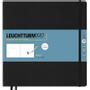 LEUCHTTURM Sketchbook square black