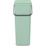 BRABANTIA Sort & Go Waste Bin Jade Green 40 L