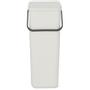 BRABANTIA Sort & Go Waste Bin Light Grey 40 L