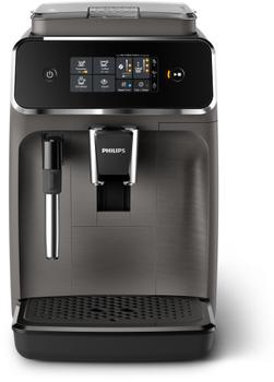 PHILIPS Series 2200 EP2224/10 Helautomatisk espressomaskin 2 härliga kaffevarianter,  klassisk mjölkskummare,  pekskärm, AquaClean,  15 bar (EP2224/10)