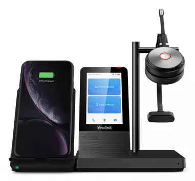 Yealink Wh66 Dect Wireless Headset  (WH66-Mono-UC)