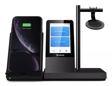 Yealink Wh66 Dect Wireless Headset  (WH66-Mono-UC)