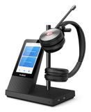Yealink WH66 Wireless DECT Headset Teams Certified,  Office Single Ear (Mono) Headset for Desk Phone and PC, Cell Phone via Bluetooth,  Speakerphone (1308008)