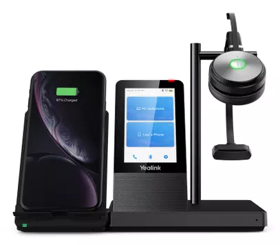 Yealink Wh66 Dect Wireless Headset  (WH66-Mono-UC)