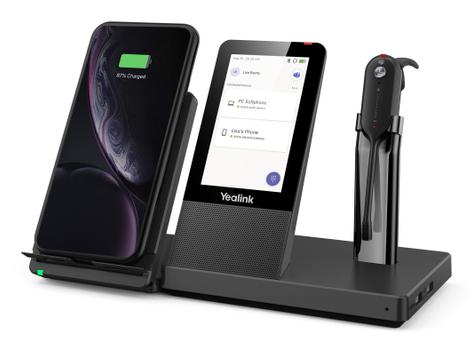 YEALINK WH67 Teams Headset Mono UC Workstation DECT Wireless (WH67-Teams)