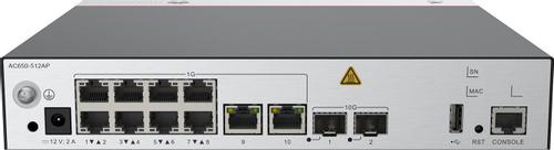 HUAWEI AC650-512AP 10xGE electrical ports 2x10GE optical ports with the AC/DC adapter eKit (02356EQH)