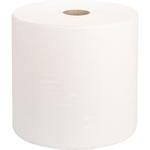 Værkstedsrulle,  neutral, 2-lags, 501m x 32,5cm, Ø33cm, hvid, blandingsfibre