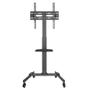 TECHLY Multimedia Cart/ Stand Black (ICA-TR21L)