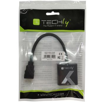 TECHLY Cable Adapter Converter Hdmi (IDATA-HDMI-VGA2P)