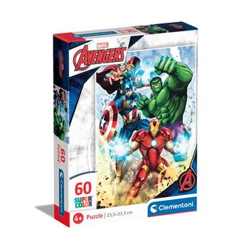 CLEMENTONI 60 pcs Puzzles Kids Marvel Avengers (26193)