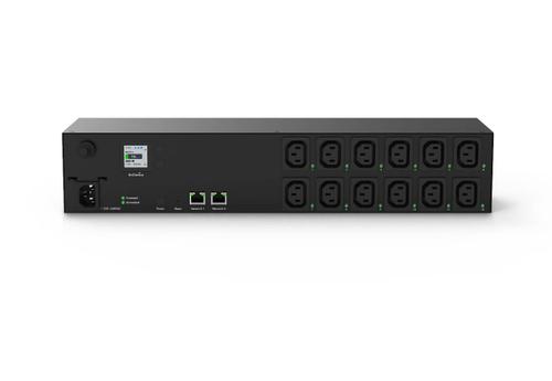ENGENIUS Cloud Managed 2U 10A Smart PDU with 12 Metered Outlets (ECP212-INT)