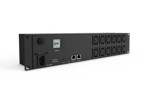 ENGENIUS Cloud Managed 2U 10A Smart PDU with 12 Metered Outlets (ECP212-INT)
