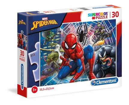 CLEMENTONI 30 pcs Puzzles Kids Spide  (20250)