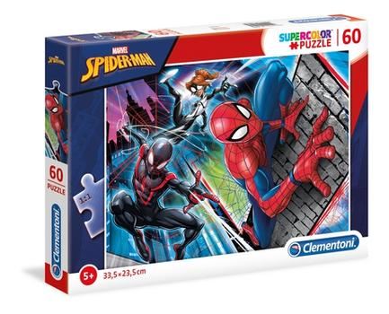 CLEMENTONI 60 pcs Puzzles Kids Spide  (26048)