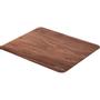 INLINE WoodPad, real wood mouse pad, walnut, 240x200mm