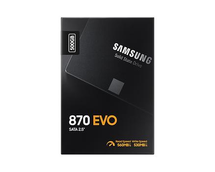 SAMSUNG 870 Evo 500 Gb 2.5" Serial  (MZ-77E500BW)