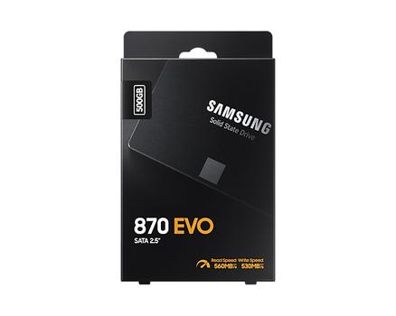 SAMSUNG 870 Evo 500 Gb 2.5" Serial  (MZ-77E500BW)