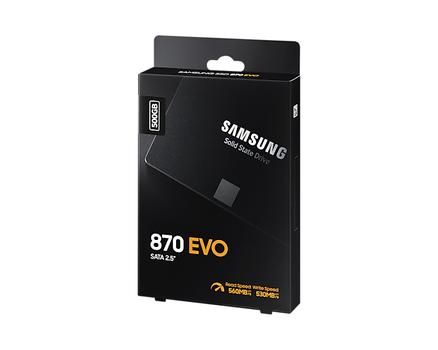 SAMSUNG 870 Evo 500 Gb 2.5" Serial  (MZ-77E500BW)