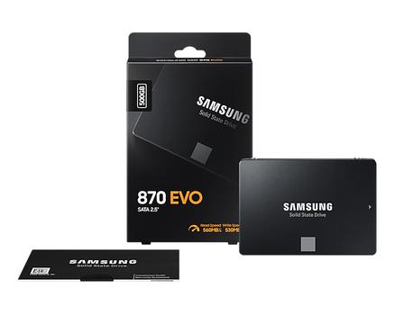 SAMSUNG 870 Evo 500 Gb 2.5" Serial  (MZ-77E500BW)