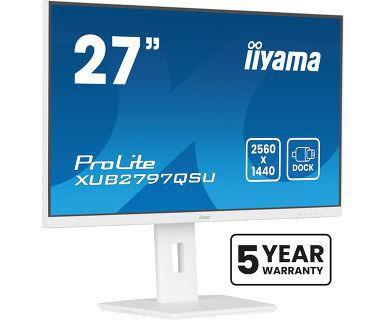 IIYAMA 27" QHD WHITE IPS technology (XUB2797QSU-W2)