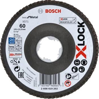 BOSCH X-LOCK X571 BEST FOR METAL Slibe (2608619202)