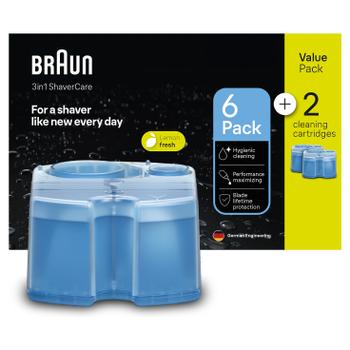 Braun CCR 6+2 Refill Cartridges Promotion pack (241595)