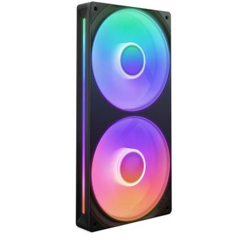 NZXT F240 RGB CORE UNIBODY - 240mm - Kabinet køler - 120mm - Sort - 30 dBA (RF-U24HF-B1)