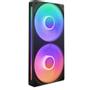 NZXT F240 RGB CORE UNIBODY - 240mm - Kabinet køler - 120mm - Sort - 30 dBA