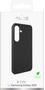 PURO Samsung Galaxy S25 silicone cover ICON, black