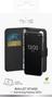 PURO Samsung Galaxy S25+ wallet case, 2 card slots, black