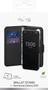 PURO Samsung Galaxy S25 wallet case, 2 card slots, black