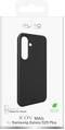 PURO Samsung Galaxy S25+ silicone cover ICON MAG, magnets, black